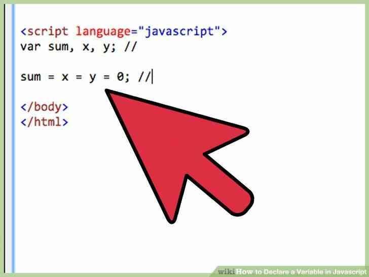 Imagen titulada Declarar una Variable en Javascript Paso 23