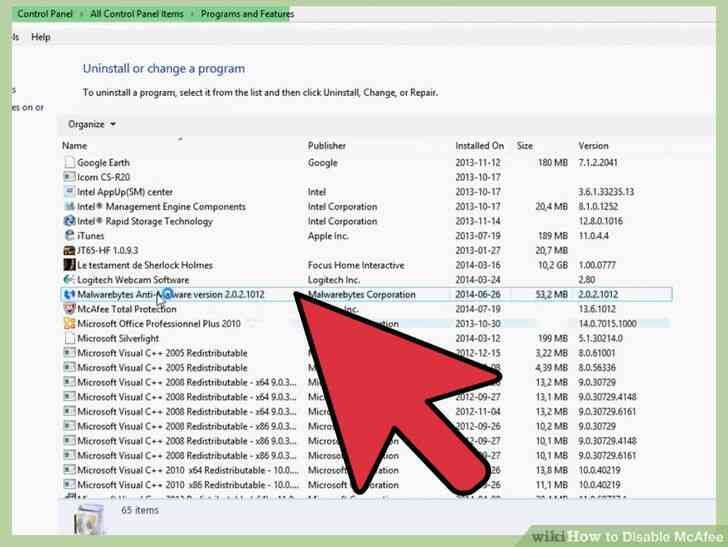 Imagen titulada Desactivar el McAfee Paso 8