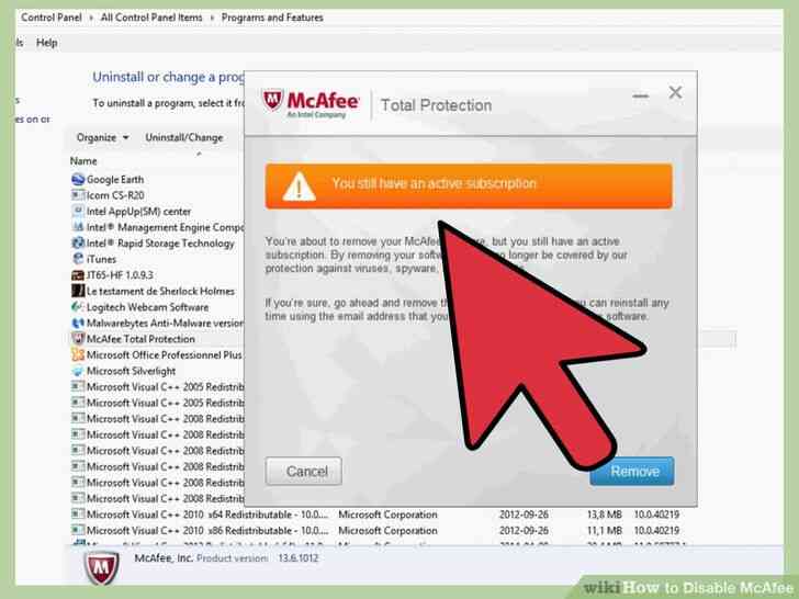 Imagen titulada Desactivar el McAfee Paso 9