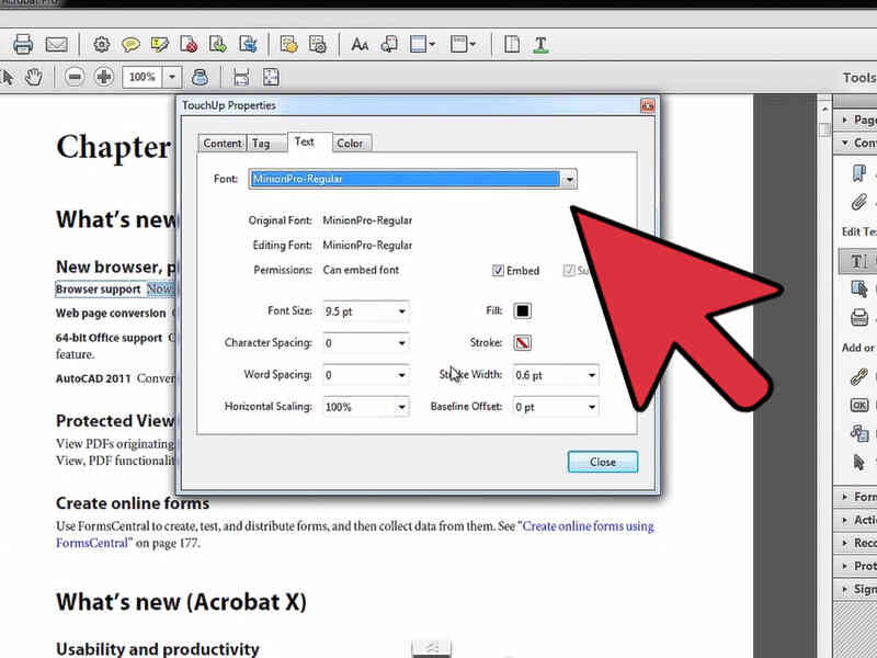 C mo editar texto en adobe acrobat