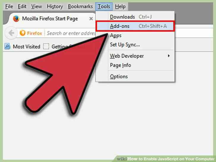 Imagen titulada Habilitar JavaScript en Su Equipo Paso 9