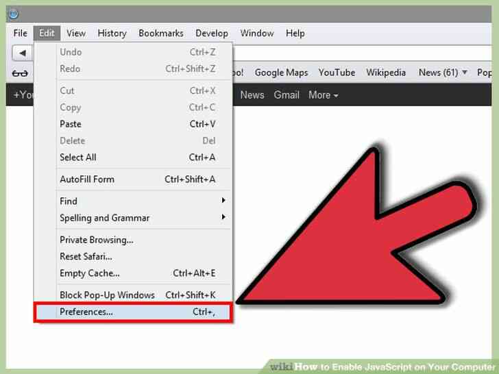 Imagen titulada Habilitar JavaScript en Su Equipo Paso 12