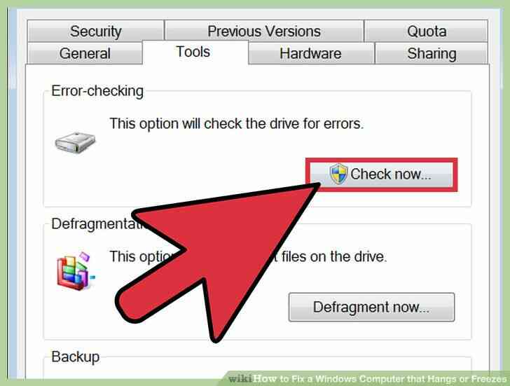 Imagen titulada Revisión en un Equipo Windows que se bloquea o se Bloquea el Paso 7