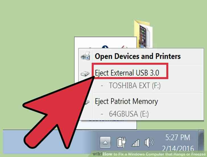 Imagen titulada Revisión en un Equipo Windows que se bloquea o se Bloquea el Paso 4