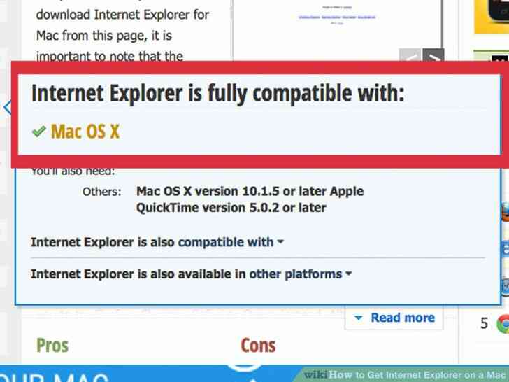 Como Obtener Internet Explorer En Un Equipo Mac