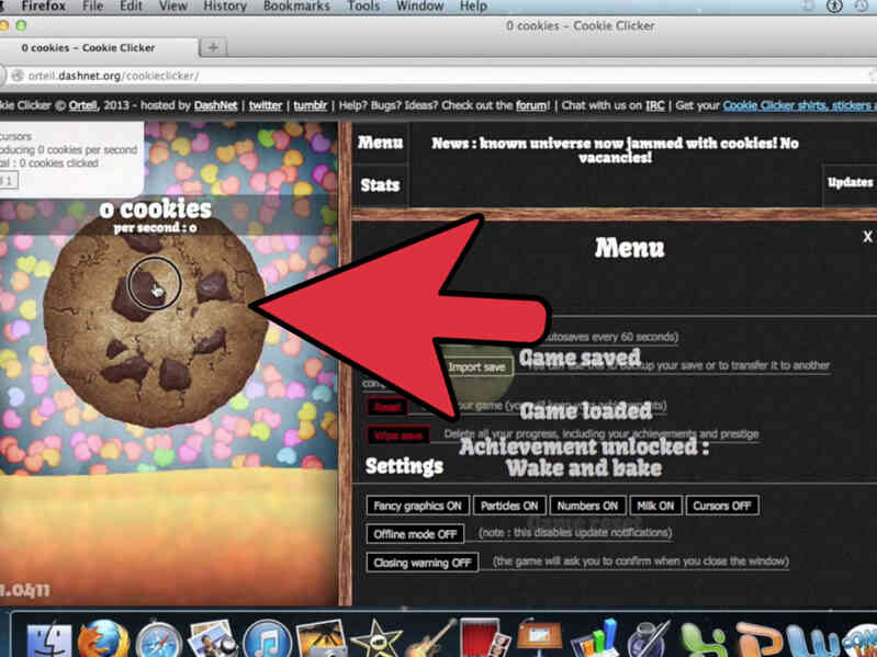 Cómo Hackear Cookie Clicker en Línea