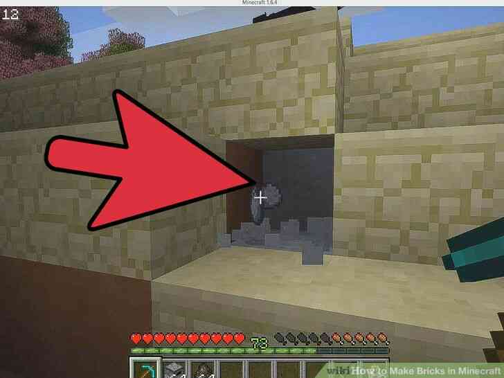 Imagen titulada Hacer Ladrillos en Minecraft Paso 1