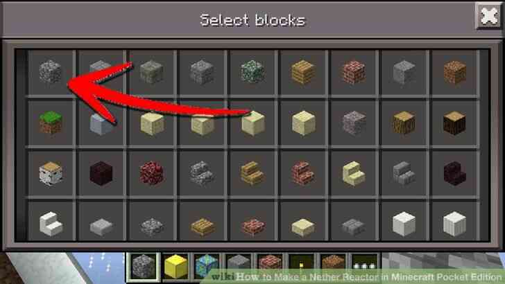 Imagen titulada Hacer un Nether Reactor en Minecraft Pocket Edition Paso 3