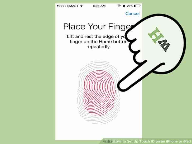 Imagen titulada Configurar el Touch ID en iPhone o iPad Paso 9