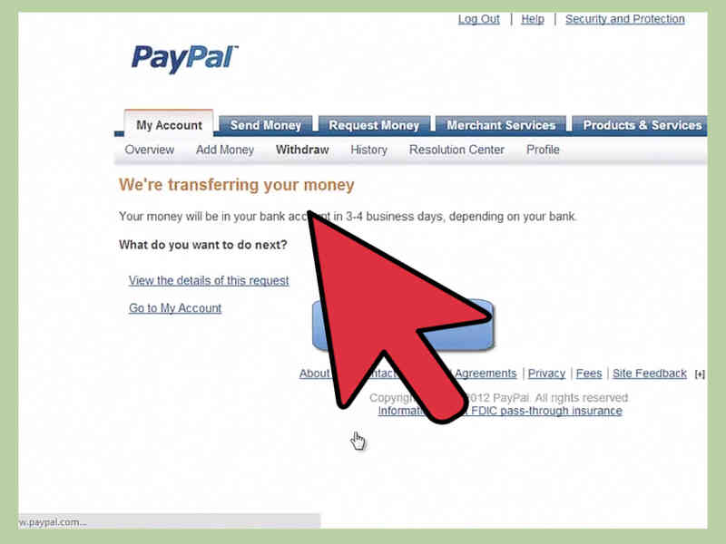 Cómo Transferir Dinero de PayPal a una Cuenta Bancaria