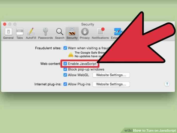 Imagen titulada Activar JavaScript Paso 24