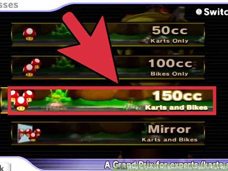 Como Desbloquear El Especial De La Copa En Mario Kart Wii