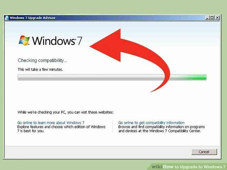 windows 7 upgrade advisor not working