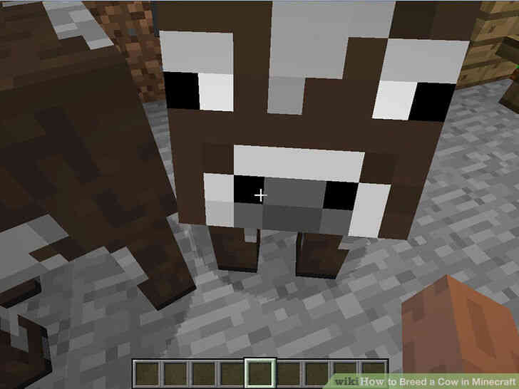 Imagen titulada Criar una Vaca en Minecraft Paso 1