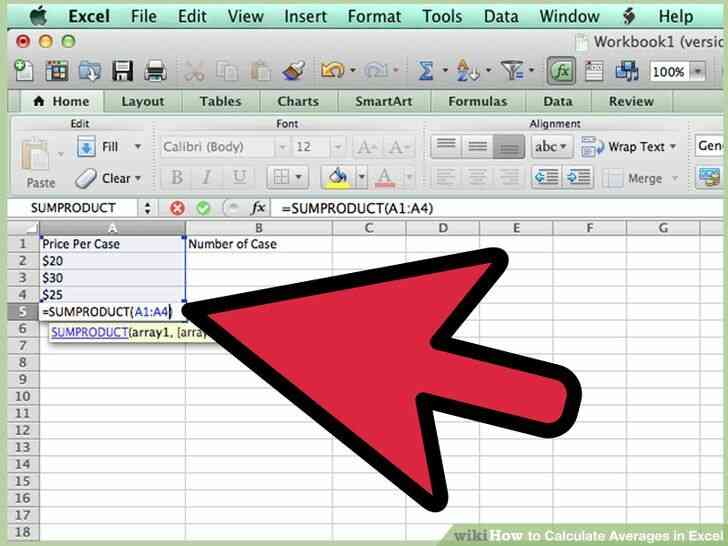 Imagen titulada Calcular Promedios en Excel Paso 12