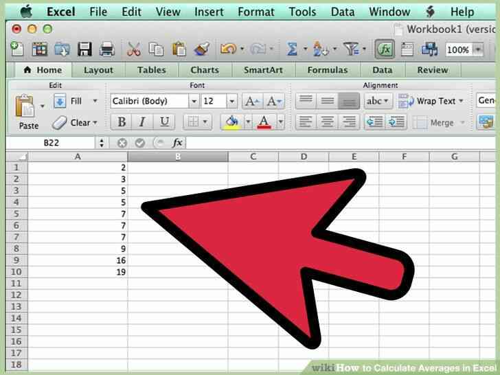 Imagen titulada Calcular Promedios en Excel Paso 4