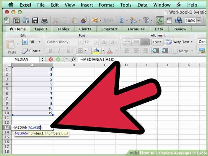 Imagen titulada Calcular Promedios en Excel Paso 5