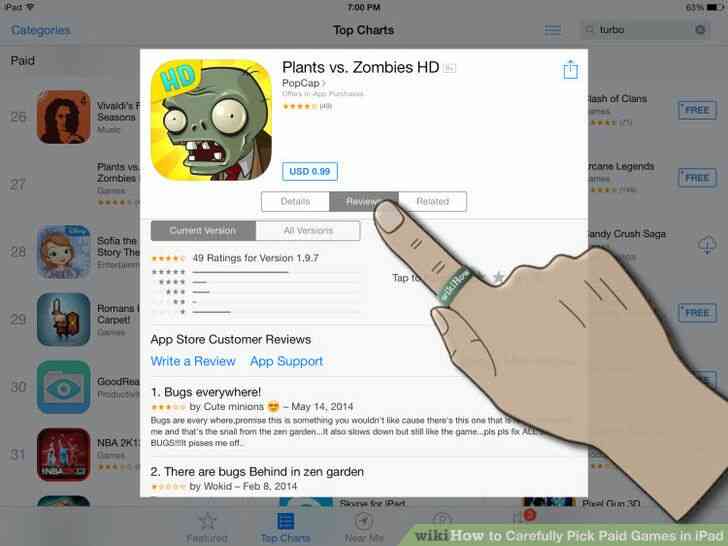 Imagen titulada Cuidadosamente Elegir los Juegos de Pago en el iPad Paso 6