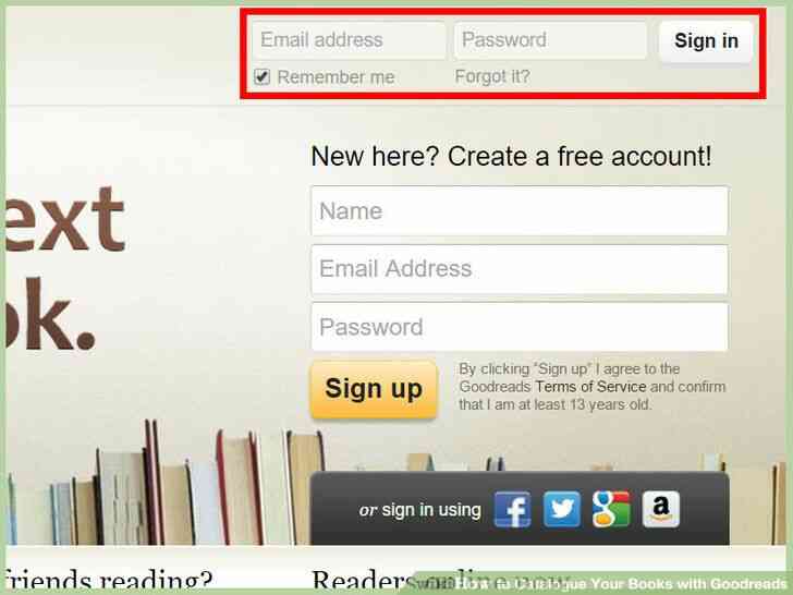 Image titulado Catálogo de Sus Libros con Goodreads Paso 2