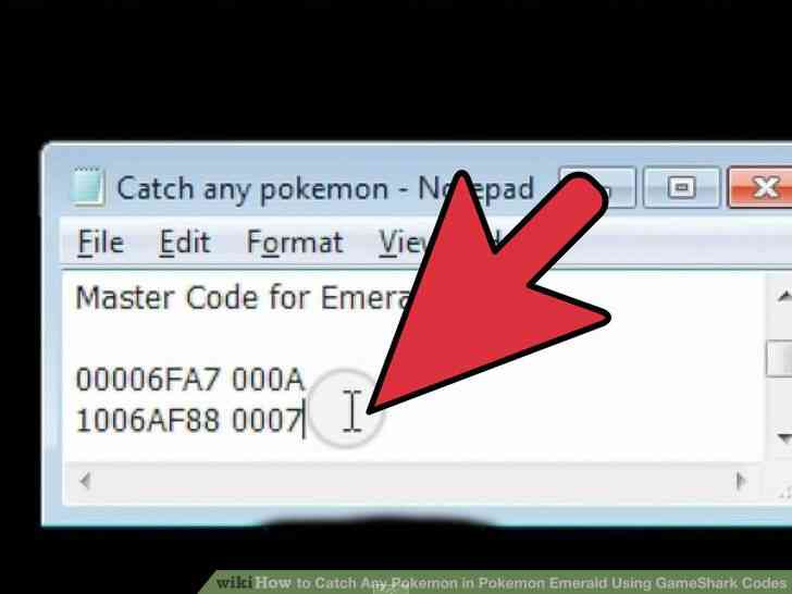 Imagen titulada Capturar Cualquier Pokemon en Pokemon Esmeralda Utilizando los Códigos de GameShark Paso 5