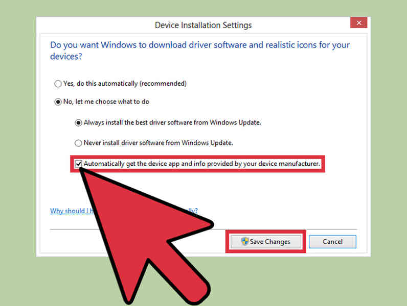 Cómo Cambiar el Dispositivo de la Configuración de la Instalación en Windows 8