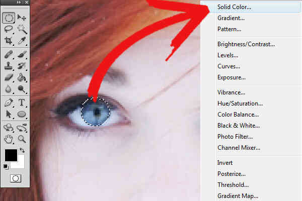 Imagen titulada Cambio de Color de Ojos en Photoshop Elements 7 Paso 5