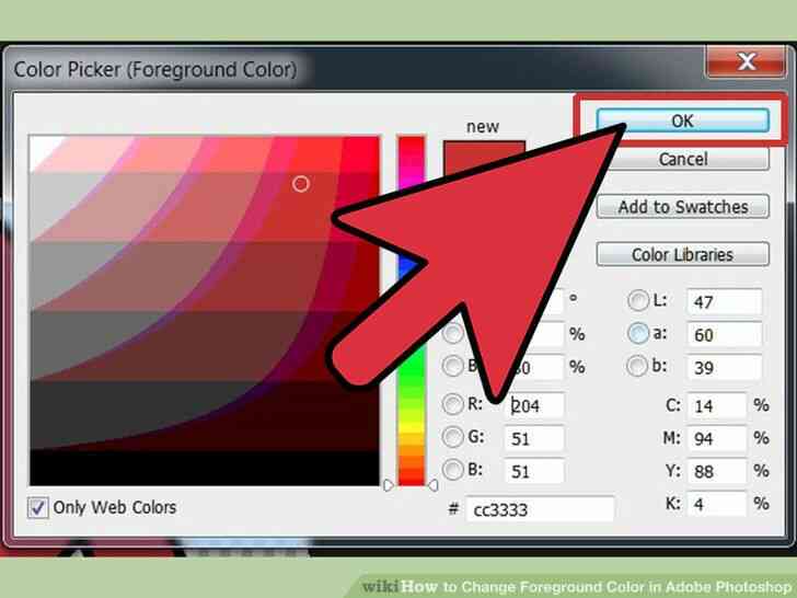 Imagen titulada Cambio de Color de primer plano en Adobe Photoshop Paso 6