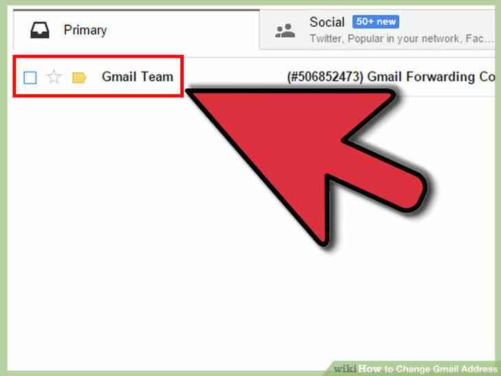 Image titulado Cambio de Dirección de Gmail Paso 10