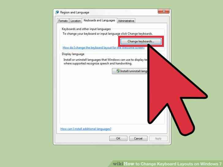 Imagen titulada Cambiar la distribución del Teclado en Windows 7 Paso 10