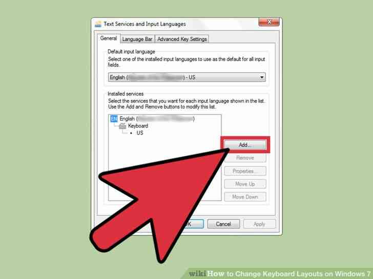Imagen titulada Cambiar la distribución del Teclado en Windows 7 Paso 11