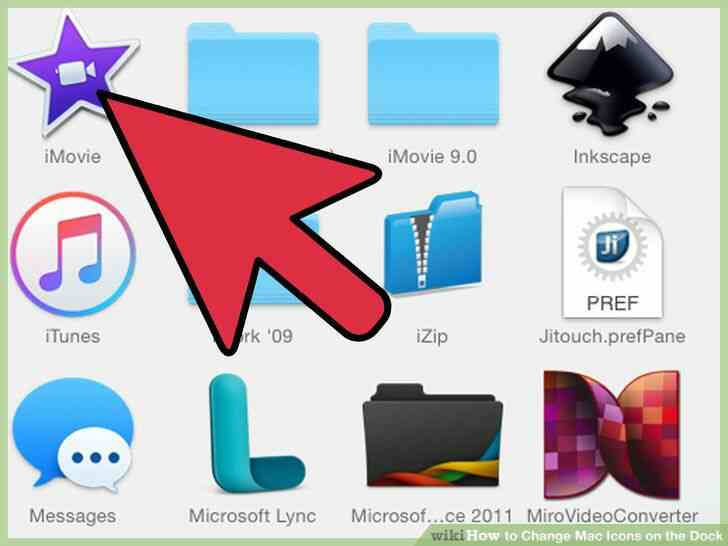 Imagen titulada Cambiar la Mac de los Iconos en el Dock Paso 1