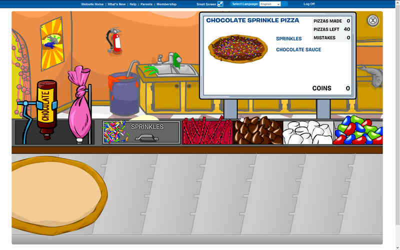 Cómo Cambiar Pizzatron 3000 en Candytron 3000 en Club Penguin