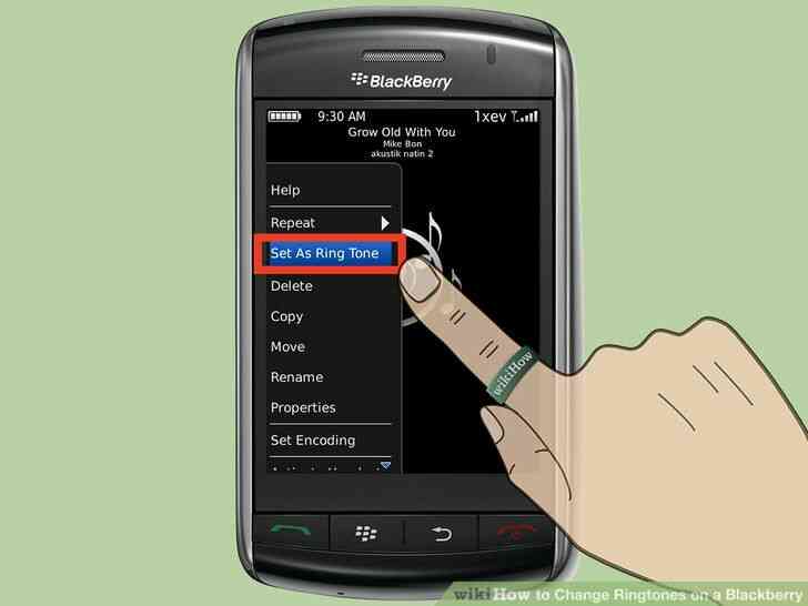 Imagen titulada Cambiar los Tonos de llamada en un Blackberry Paso 10