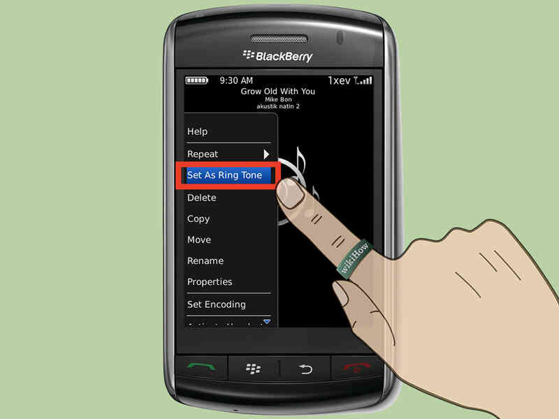 Cómo Cambiar los Tonos de llamada en un Blackberry