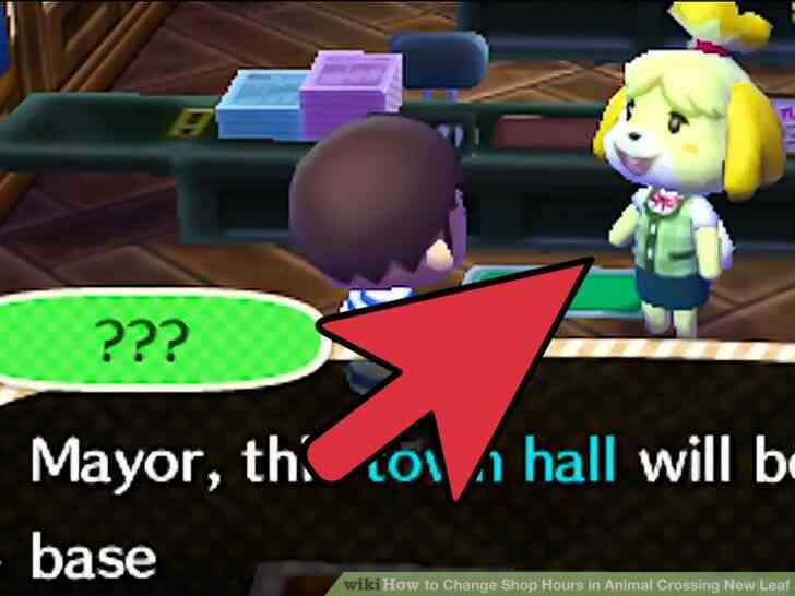 Imagen titulada Cambio de Horario de la Tienda en Animal Crossing New Leaf Paso 5