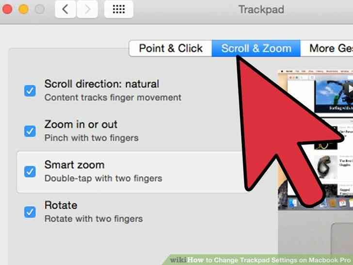 Imagen titulada Cambio de almohadilla táctil Configuración del Macbook Pro de Step 7