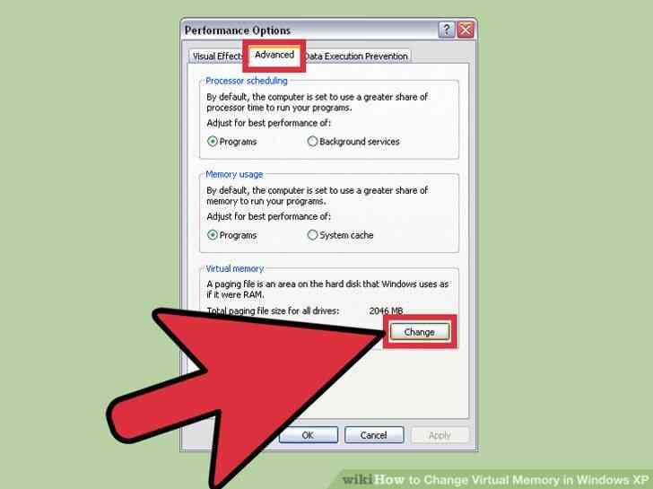 Imagen titulada Cambiar la Memoria Virtual en Windows XP Paso 3
