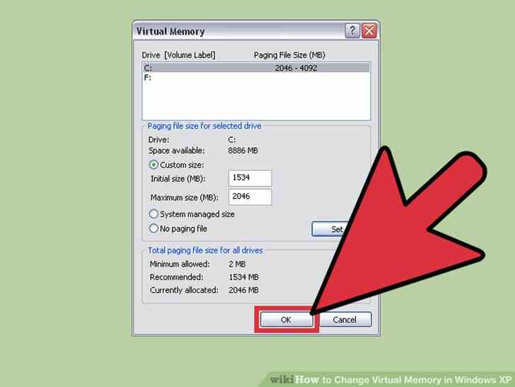 Imagen titulada Cambiar la Memoria Virtual en Windows XP Paso 4