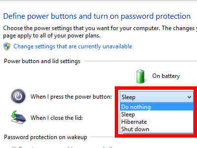 Imagen titulada Cambiar Lo Botones de encendido en Windows 8 Paso 4
