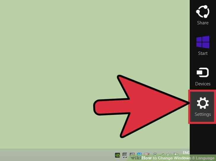 Imagen titulada Cambio de Idioma de Windows 8 Paso 1