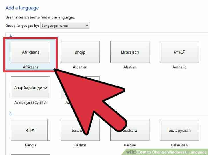 Imagen titulada Cambio de Idioma de Windows 8 Paso 5