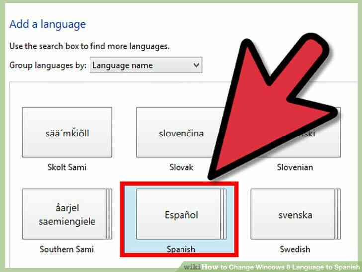 Imagen titulada Cambio de Idioma de Windows 8 a Paso español 9