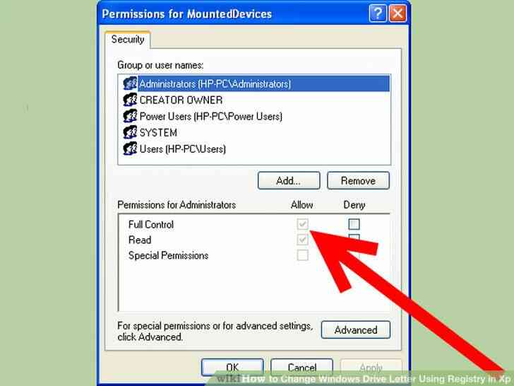 Imagen titulada Cambiar la Letra de Unidad de Windows Utilizando el Registro en Xp Paso 6