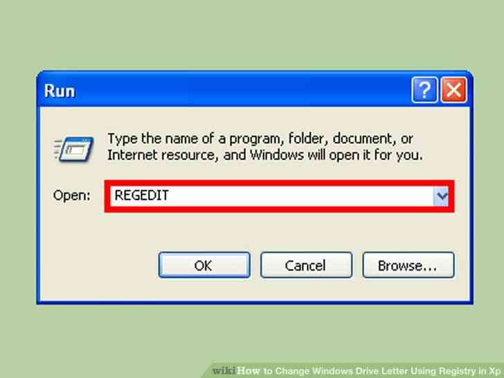 Imagen titulada Cambiar la Letra de Unidad de Windows Utilizando el Registro en Xp Paso 7