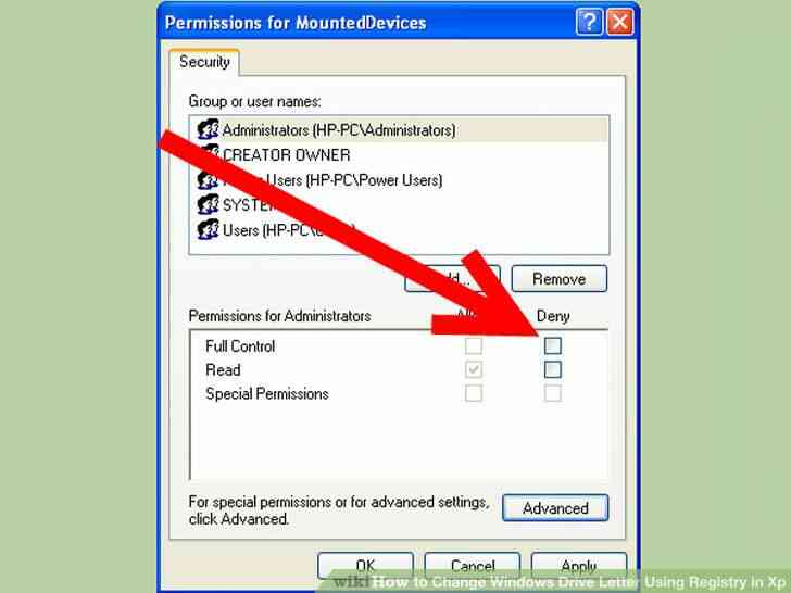 Imagen titulada Cambiar la Letra de Unidad de Windows Utilizando el Registro en Xp Paso 17