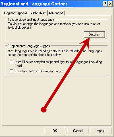 Imagen titulada Cambiar el Teclado de NOSOTROS a reino unido (Windows XP) Paso 2