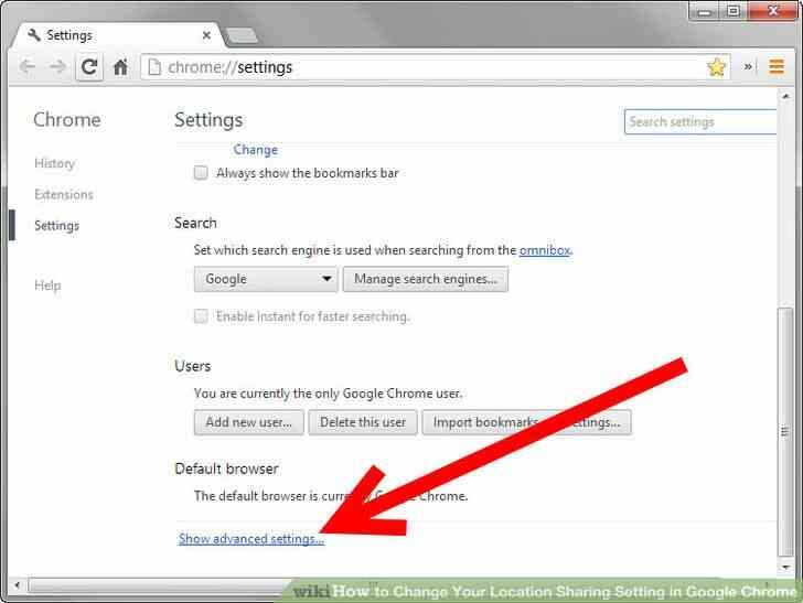 Imagen titulada Cambiar Su Ubicación Configuración de uso Compartido en Google Chrome Paso 3