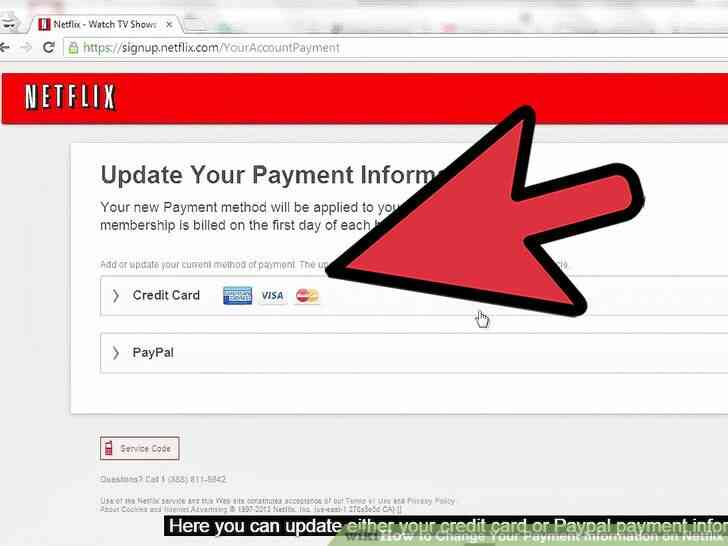 Imagen titulada Cambiar Tu Información de Pago en Netflix Paso 6