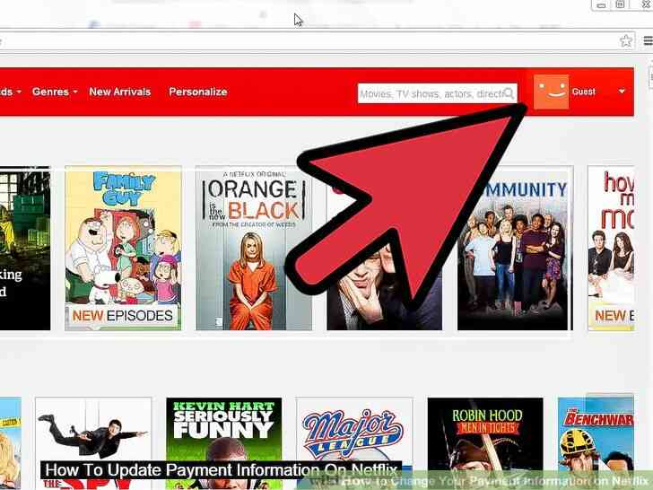 Imagen titulada Cambiar Tu Información de Pago en Netflix Paso 9