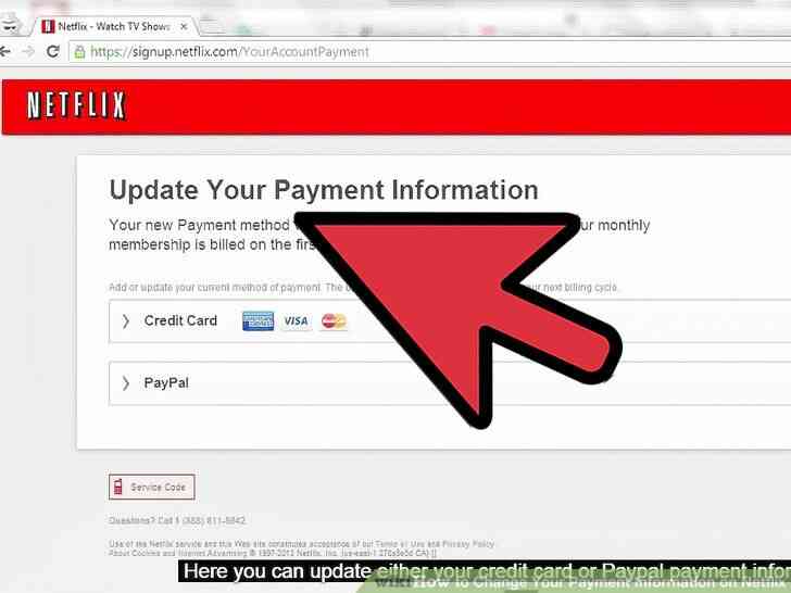 Imagen titulada Cambiar Tu Información de Pago en Netflix Paso 13
